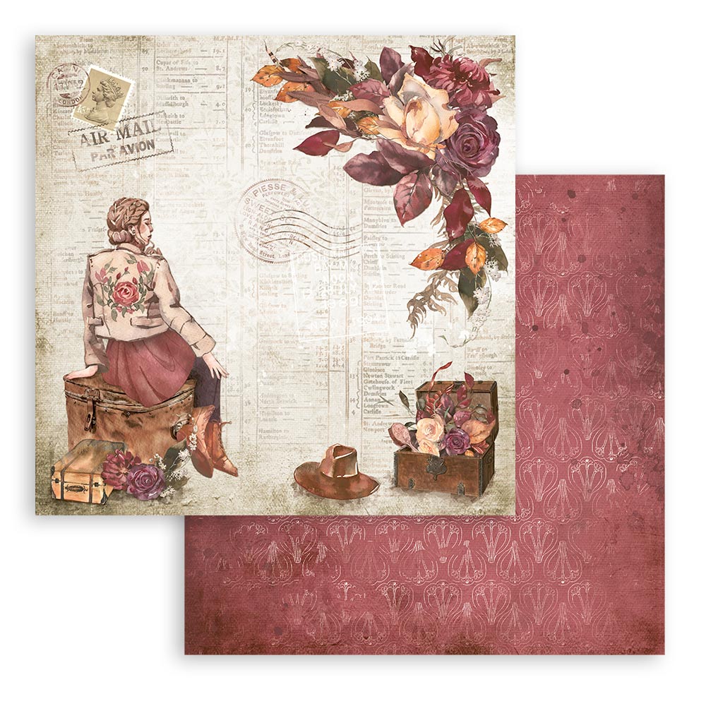 Stamperia - Our Way - Scrapbooking Pad - 6x6 Inch - Messy Papercrafts