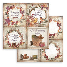 Stamperia - Our Way - Scrapbooking Pad - 6x6 Inch - Messy Papercrafts