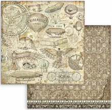 Stamperia - Scrapbooking Small Pad 10 sheets cm 20,3X20,3 (8