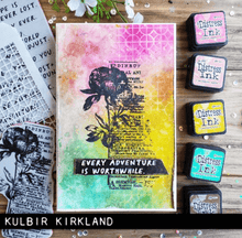 Stampers Anonymous - Tim Holtz - Cling Mounted Rubber Stamp Set - Botanic Collage - Messy Papercrafts