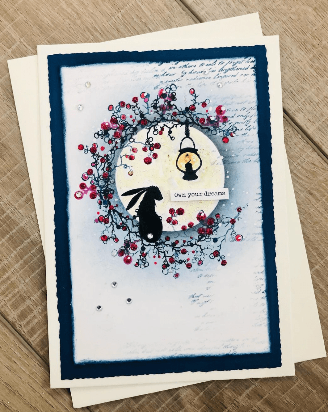 Stampers Anonymous - Tim Holtz - Layering Mask - Moon - Messy Papercrafts
