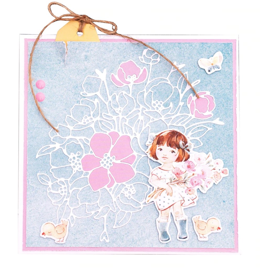 Studio Light - Cutting Die Happy Blossom Little Blossom 102x142x1mm 1 PC Nr.194 Studio Light