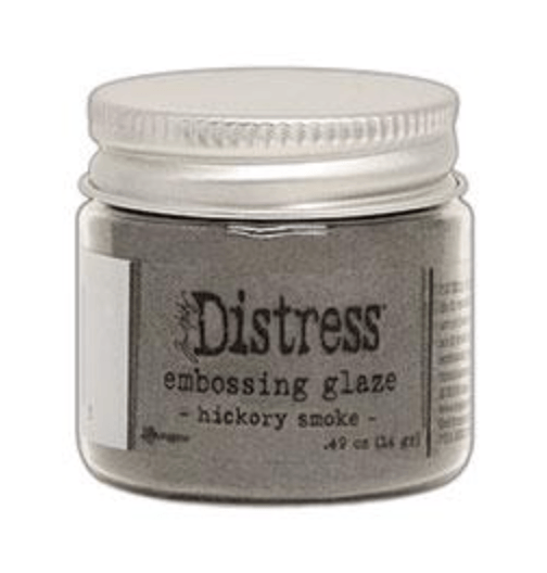 Tim Holtz Distress Embossing Glaze - Hickory Smoke - Ranger - Messy Papercrafts