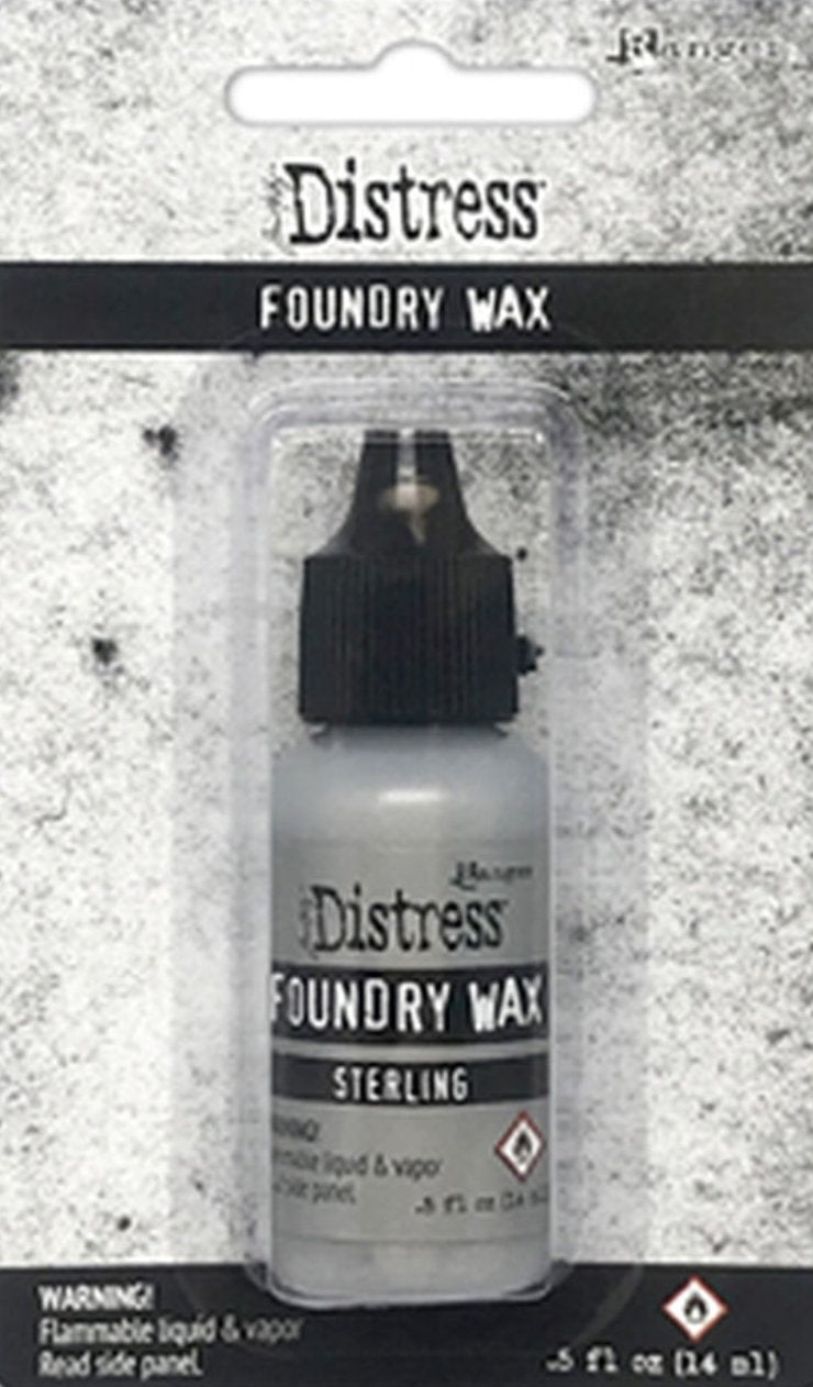 Tim Holtz Distress Foundry Wax - Sterling Tim Holtz