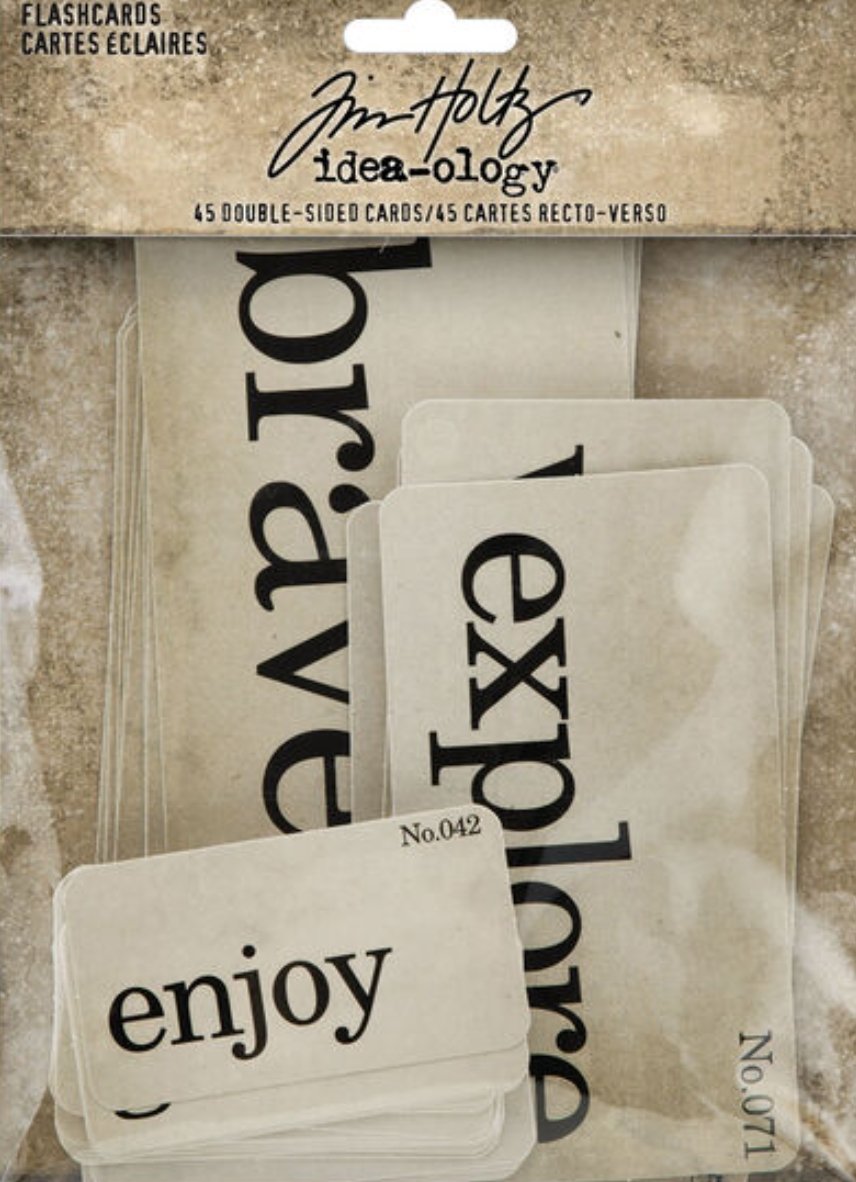 Tim Holtz Flashcards - Ideaology Tim Holtz