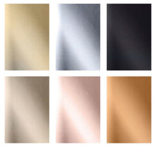 Tim Holtz Kraft Stock Metallic Classics Paper - 6x9 Inch Sheets - Ideology Tim Holtz