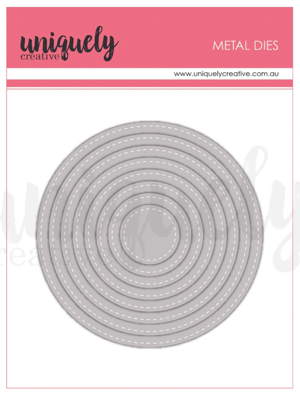 Uniquely Creative - Stitched Nesting Circle Die Uniquely Creative