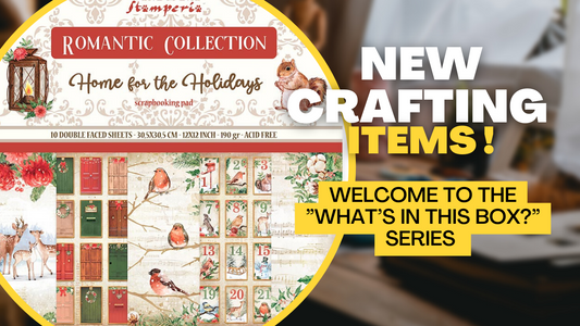 Unboxing of the new release by Stamperia: Cozy Winter, Home For The Holidays, Sweet Winter, Classic Christmas