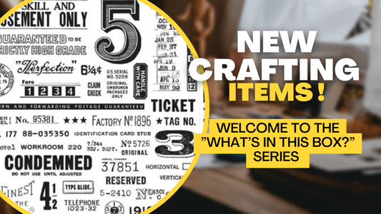 New mixed-media stamps by Tim Holtz! - Messy Papercrafts