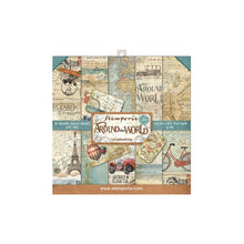 8x8 - Around The World - Double-Sided Paper Pad - Stamperia