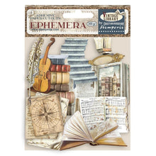 Ephemera - Vintage Library - Adhesive - Stamperia