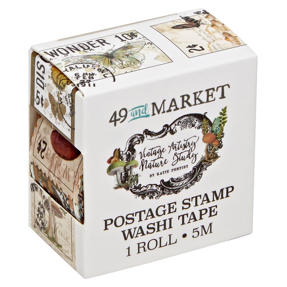 Postage Washi Tape Roll - Nature Study - 49 and Market