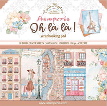 12x12  - Oh La La - Double-Sided Paper Pad - Stamperia
