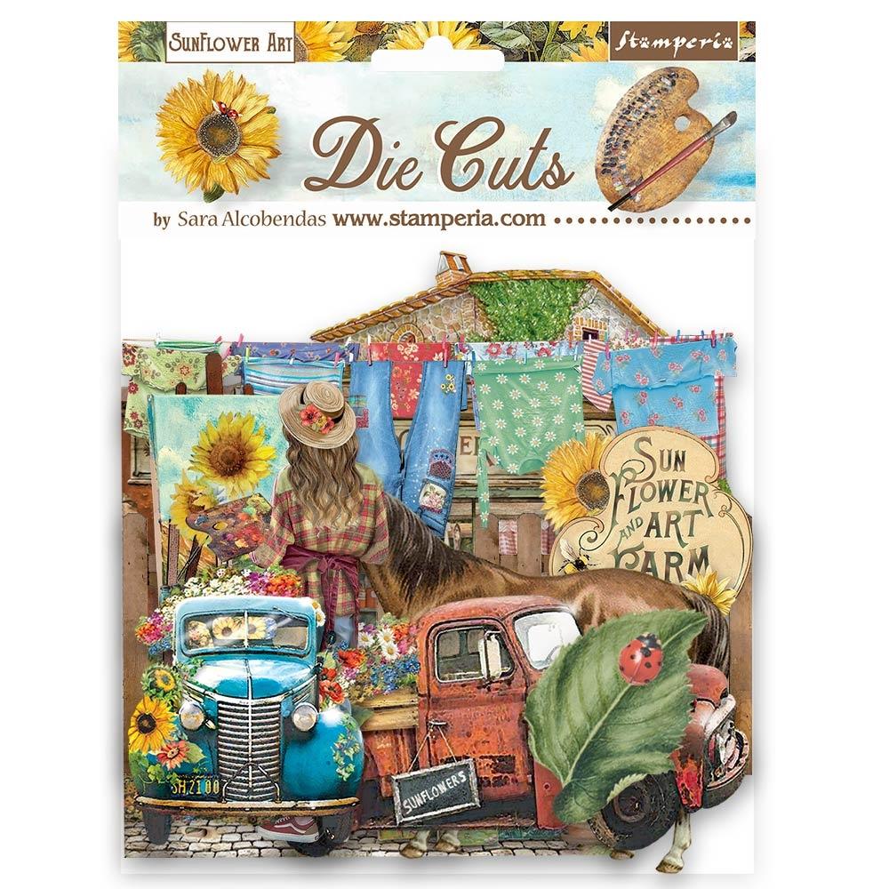 Die Cuts - Sunflower Art - Stamperia