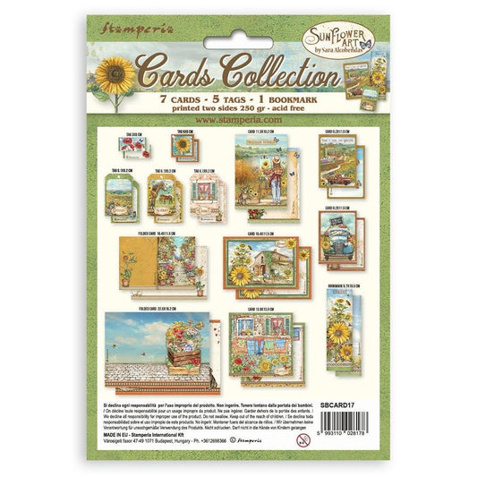 Cards Collection - Sunflower Art - Stamperia