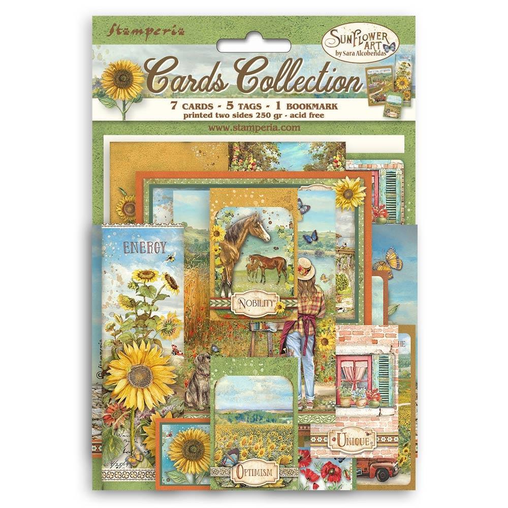 Cards Collection - Sunflower Art - Stamperia