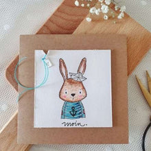 Clear Stamp Set - Bunny with Anchor - Ankerhase - A6 - Creative Depot