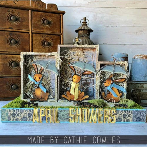 Die - Bunny Stitch by Tim Holtz - Thinlits Die Set 15PK -  Sizzix