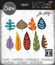 Die - Artsy Leaves - Thinlits Die Set 18PK -  Sizzix