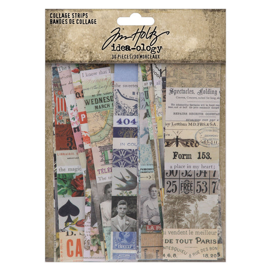 Collage Strips - Ideaology - Tim Holtz