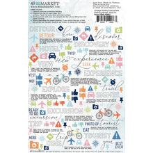 Rub-ons - 6x8 - Vintage Artistry Everywhere - Defining Words - 49 And Market