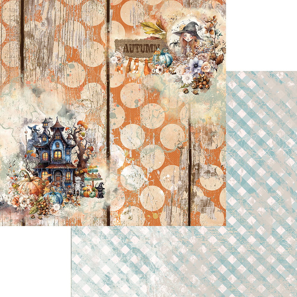 8x8 - Trick or Treat - 12 Double Sided Paper - Alchemy Of Art