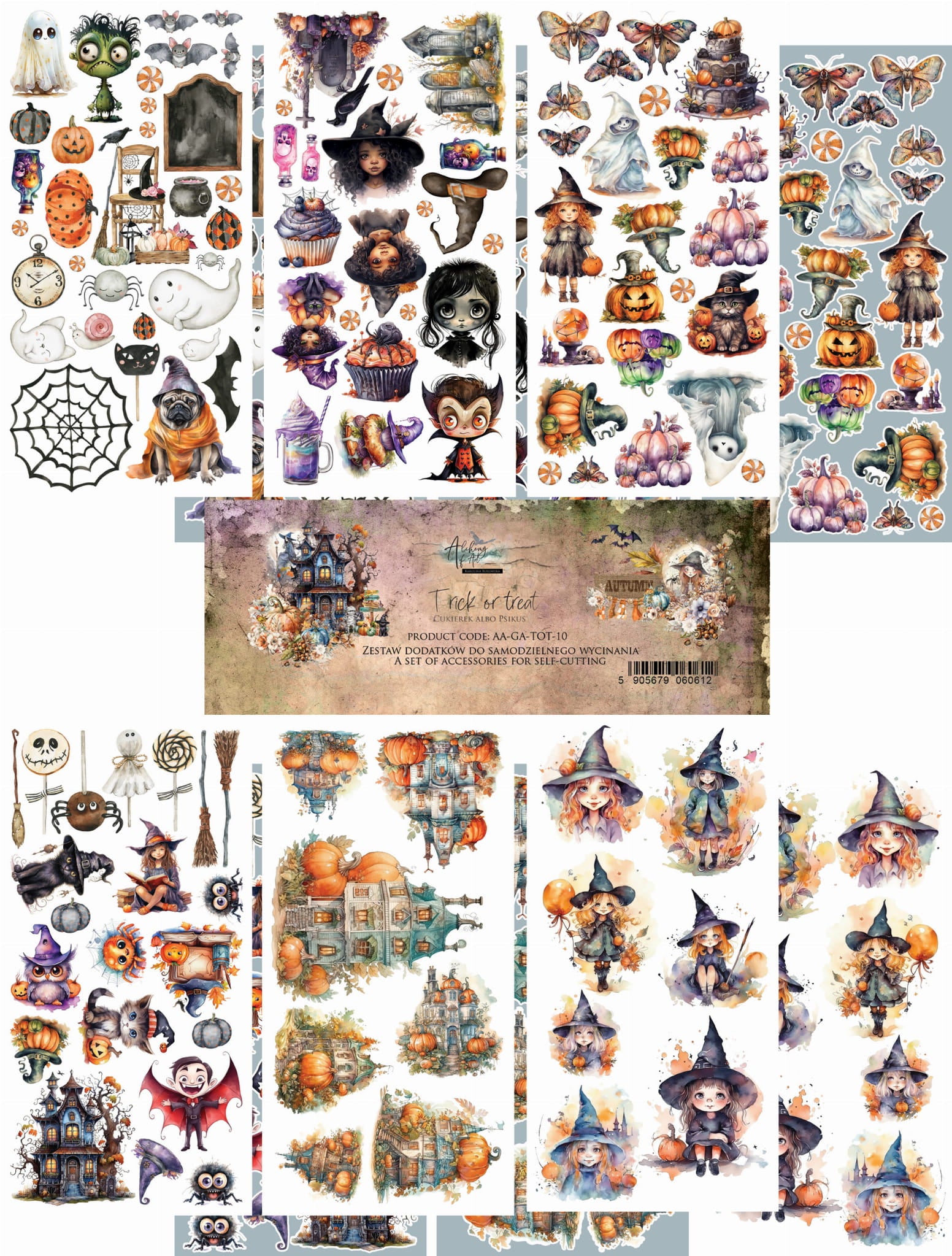 The Paper Studio, Fall Harvest Stickers, 36 Stickers, Mardel