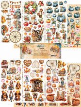 6x12 - Gold Autumn - Fussy Cutting Set - Alchemy Of Art