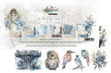 12x12 - In Frosty Colors - 6 Double Sided Papers - Alchemy Of Art