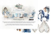 8x8 - In Frosty Colors - 12 Double Sided Papers - Alchemy Of Art