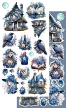 6x12 - In Frosty Colors - Fussy Cutting Set - Alchemy Of Art