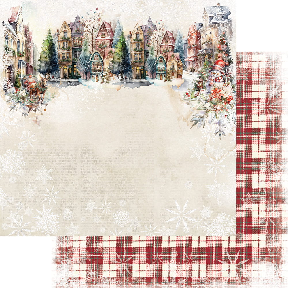 8x8 - Merry Christmas - 12 Double Sided Papers - Alchemy Of Art