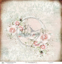 12x12 - Romantic Shabby Chic - 6 Double Sided Paper Set - Alchemy Of Art