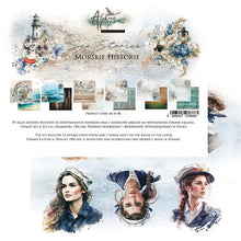 8x8 - Sea Stories - 12 Double Sided Papers - Alchemy Of Art