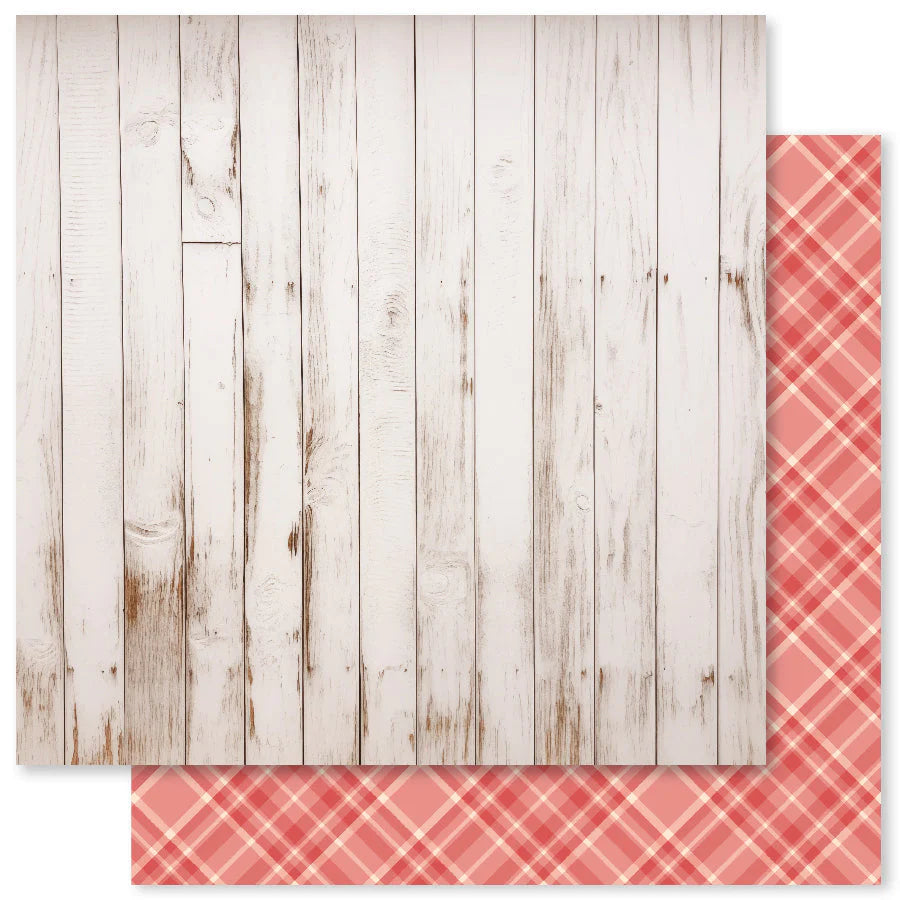 12 x 12 Inch - Animal Love - Double Sided Paper - Paper Rose