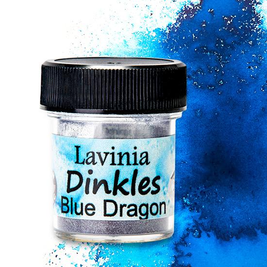 Lavinia Stamps - Dinkles - Blue Dragon