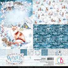 12x12 - Patterns Pad 8/Pkg - Winter Journey - Ciao Bella