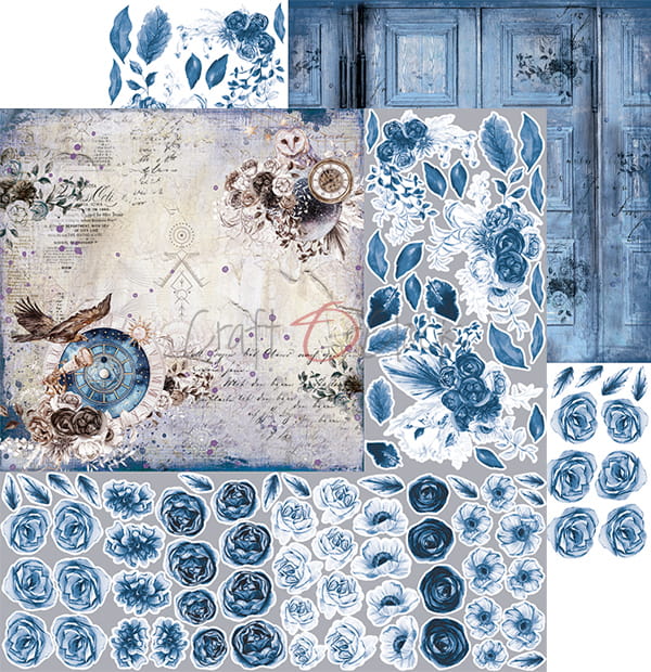 12x12 Crafters Kit - Velvet Dream - Plus Tutorial! - Craft O Clock