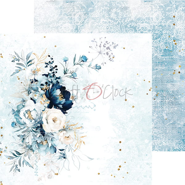 6x6 Inch - Forever Blue - Craft O Clock