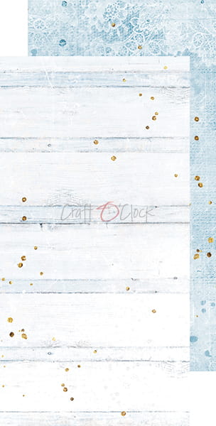 6x12 Inch - Set of Basic Papers - Forever Blue - Craft O Clock