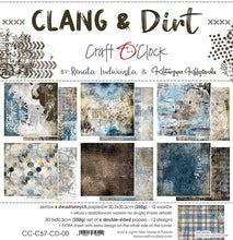 12x12 Inch - Clang and Dirt - Craft O Clock