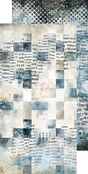 6x12 Inch - Set of Basic Papers - Clang and Dirt - Craft O Clock