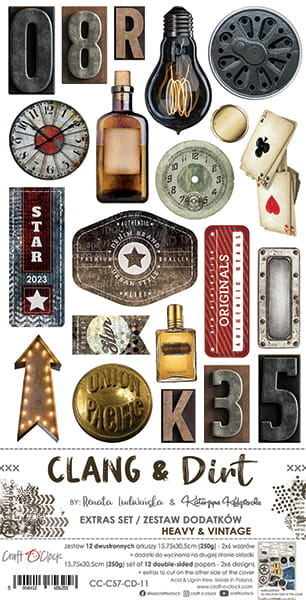 Extras Set - Heavy and Vintage - Clang and Dirt - Craft O Clock
