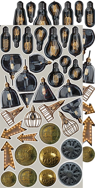 Extras Set - Heavy and Vintage - Clang and Dirt - Craft O Clock