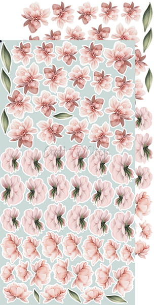 Extras Set - Touch of Nostalgia - Flowers - Craft O Clock