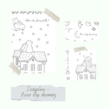 Clear Stamp Set - Never stop dreaming - A5 - Creative Depot