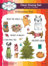 6x8 - Clear Stamp Set -Jane's Doodles - O Christmas Tree - Creative Expressions