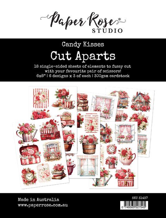 Cut Aparts - Candy Kisses - Paper Rose