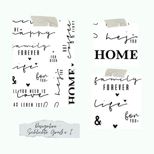 Clear Stamp Set - Simple Greetings - Creative Depot