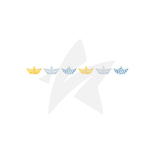 Washi Tape - Happy Ships - Fröhliche Papierboote - 3 cm - Creative Depot